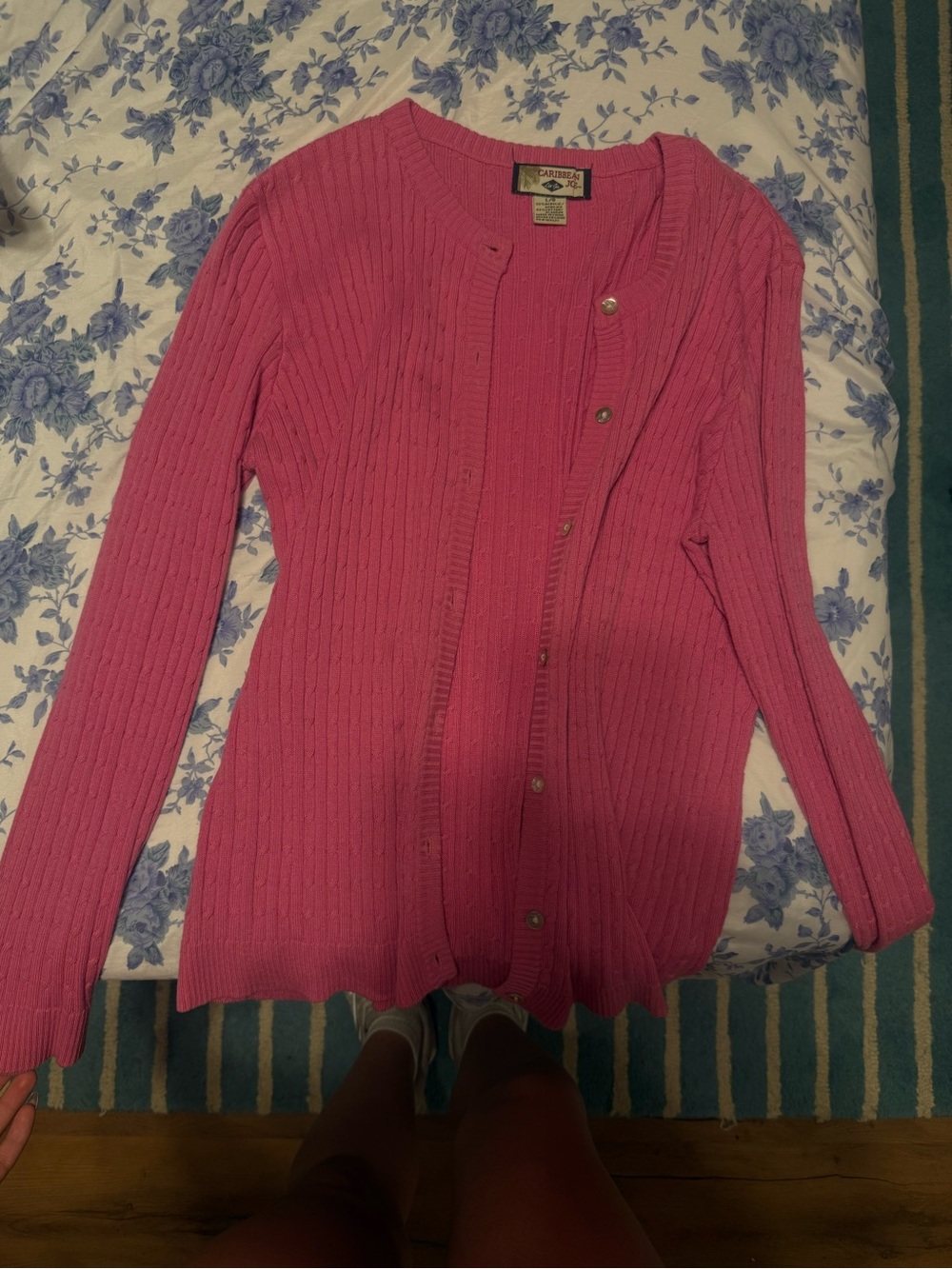 Pink sweater